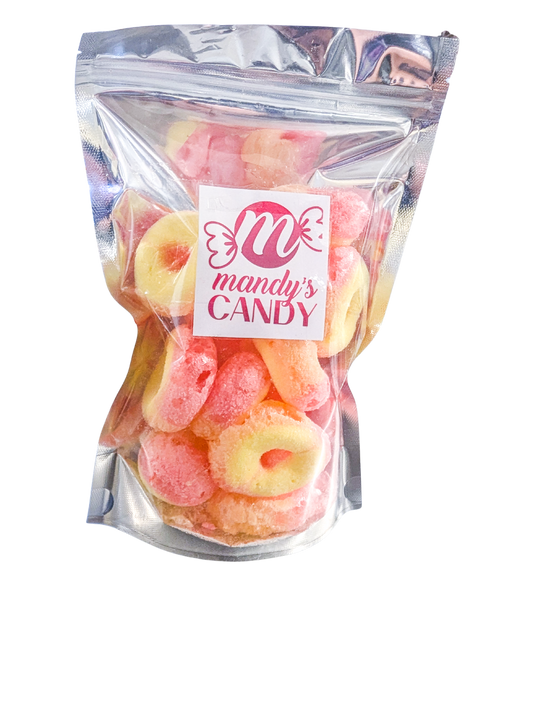 Freeze Dried Peach Rings