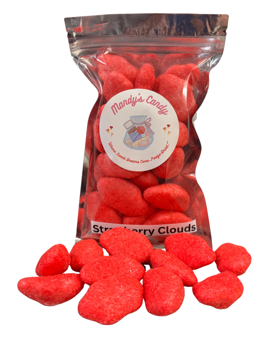 Freeze Dried Strawberry Clouds